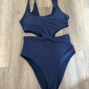Aerie Deep Blue Swimsuit